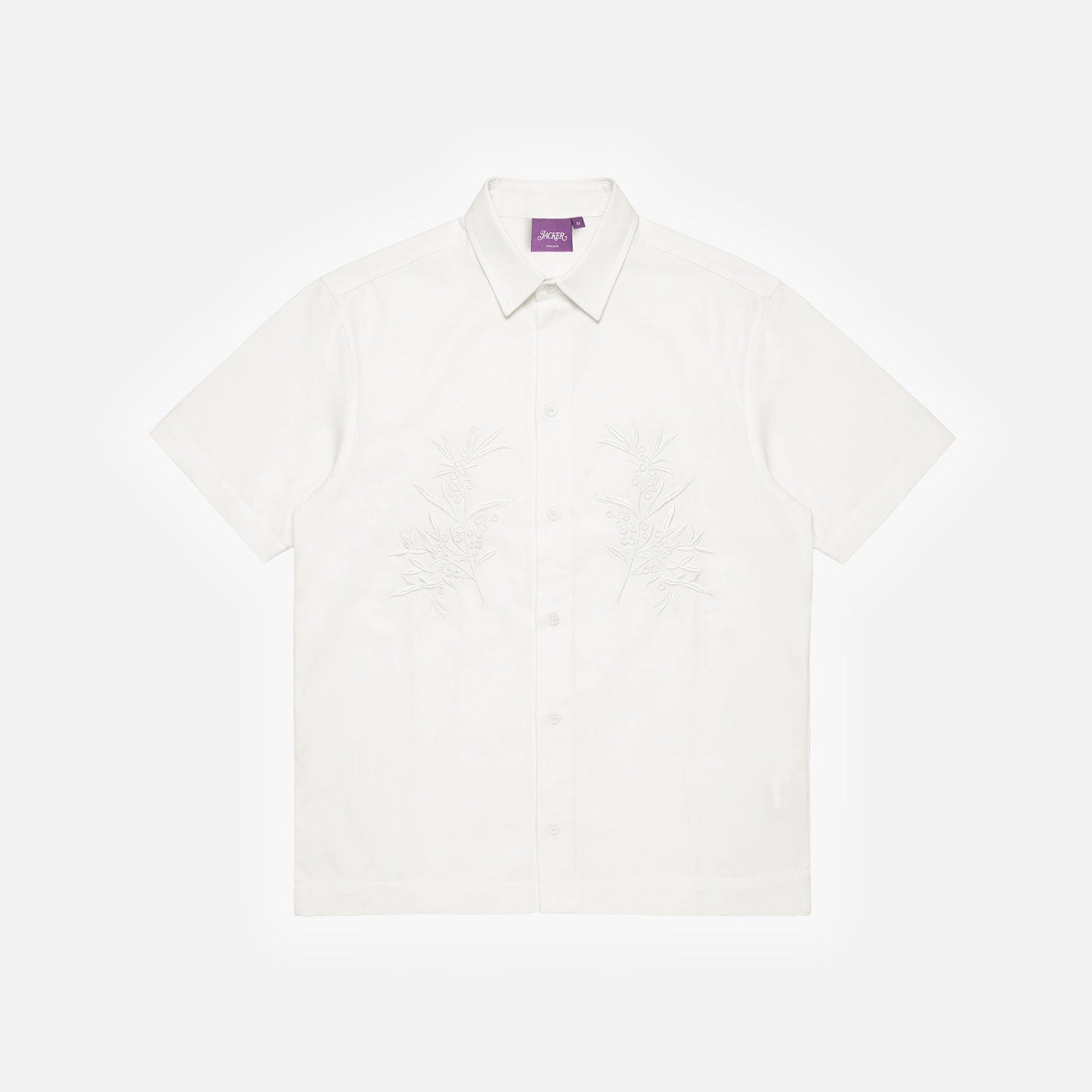 OLIVE SHIRT WHITE