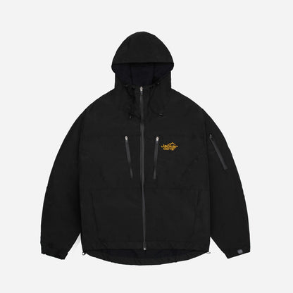 OLWEATHER JACKET - BLACK/YELLOW