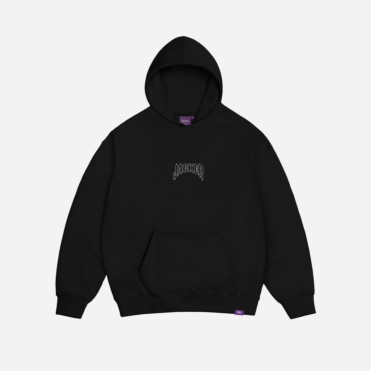 O'CLOCK BOYS Kapuzenpullover SCHWARZ
