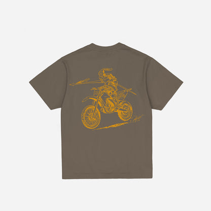 O'CLOCK BOYS  T-SHIRT BROWN