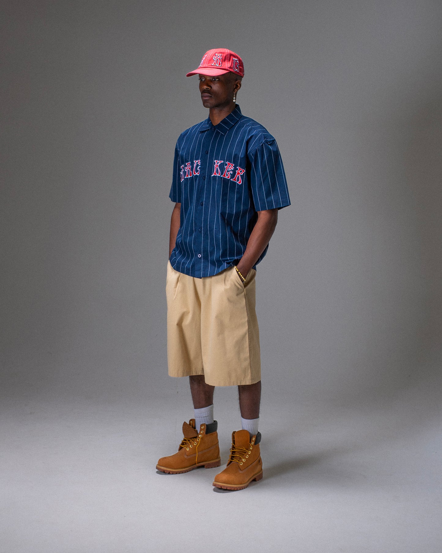 PALS FONT SHIRT - NAVY