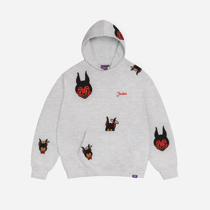 PARADISE HOODIE - HEATHER GREY