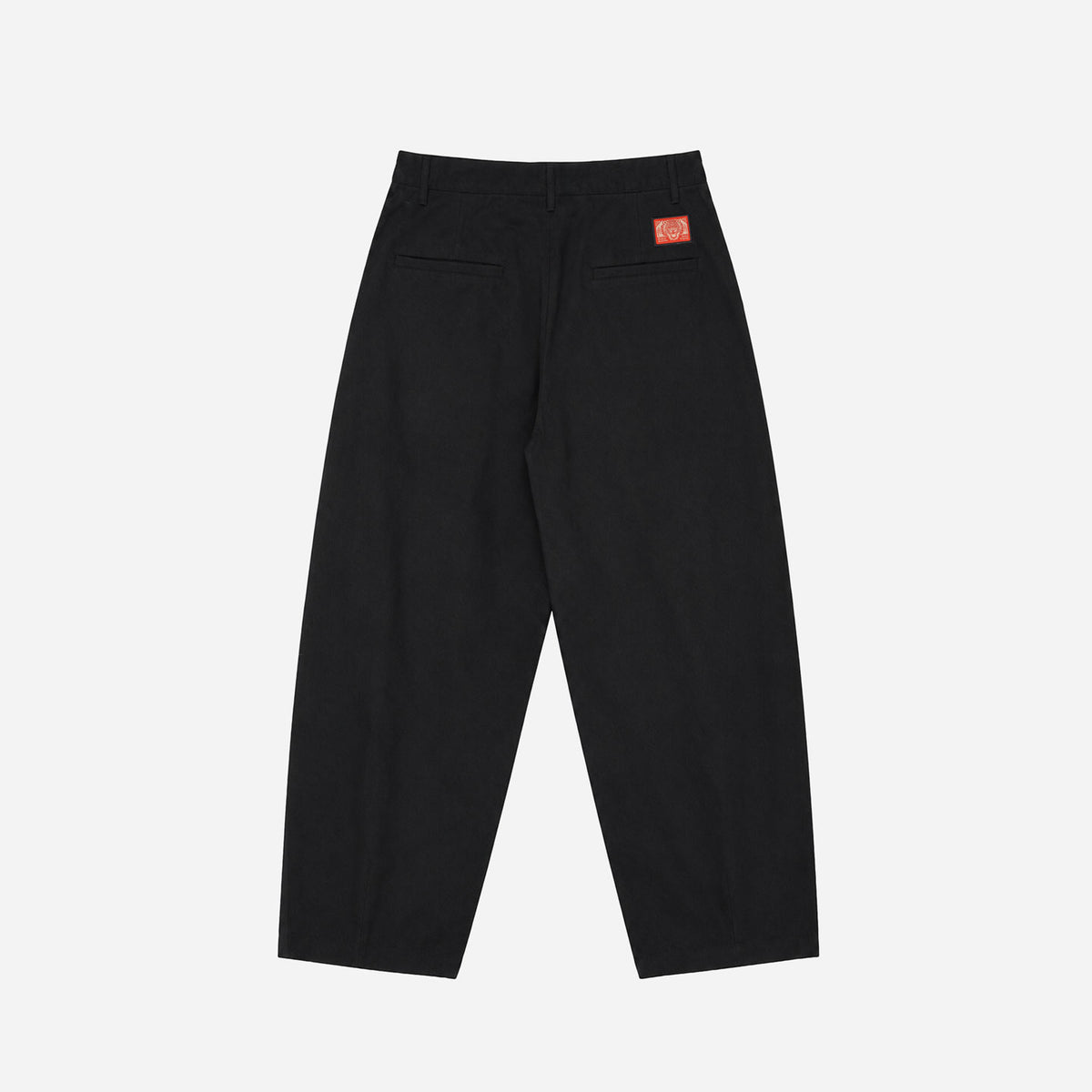 PLEATED BAGGY PANT BLACK