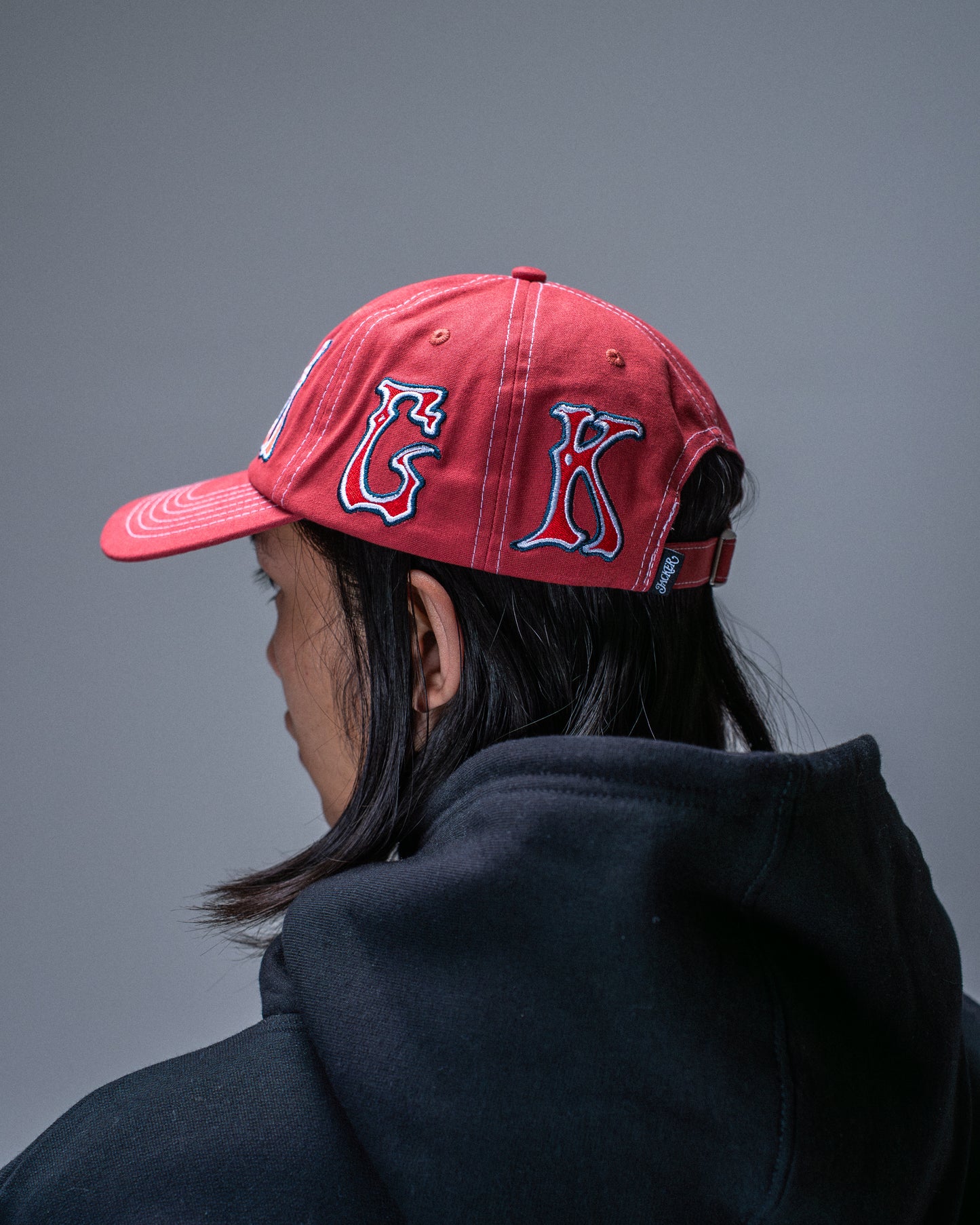 POODLE PALS CAP RED