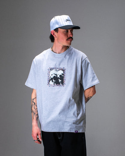 POODLE PALS T-SHIRT GREY