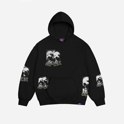 POODLES PALS HOODIE BLACK