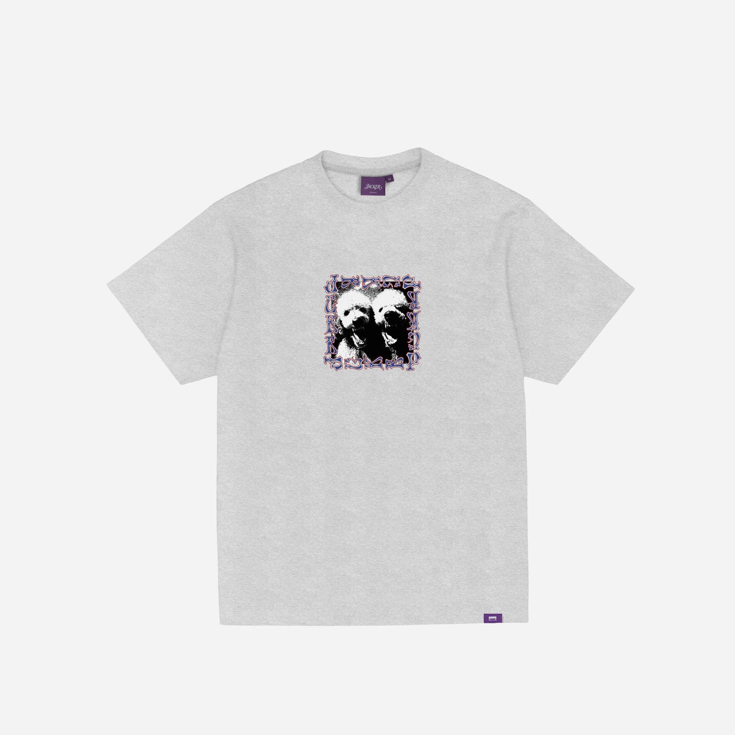 POODLE PALS T-SHIRT GREY