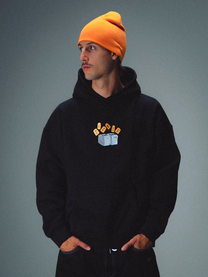 TOAST HOODIE - BLACK