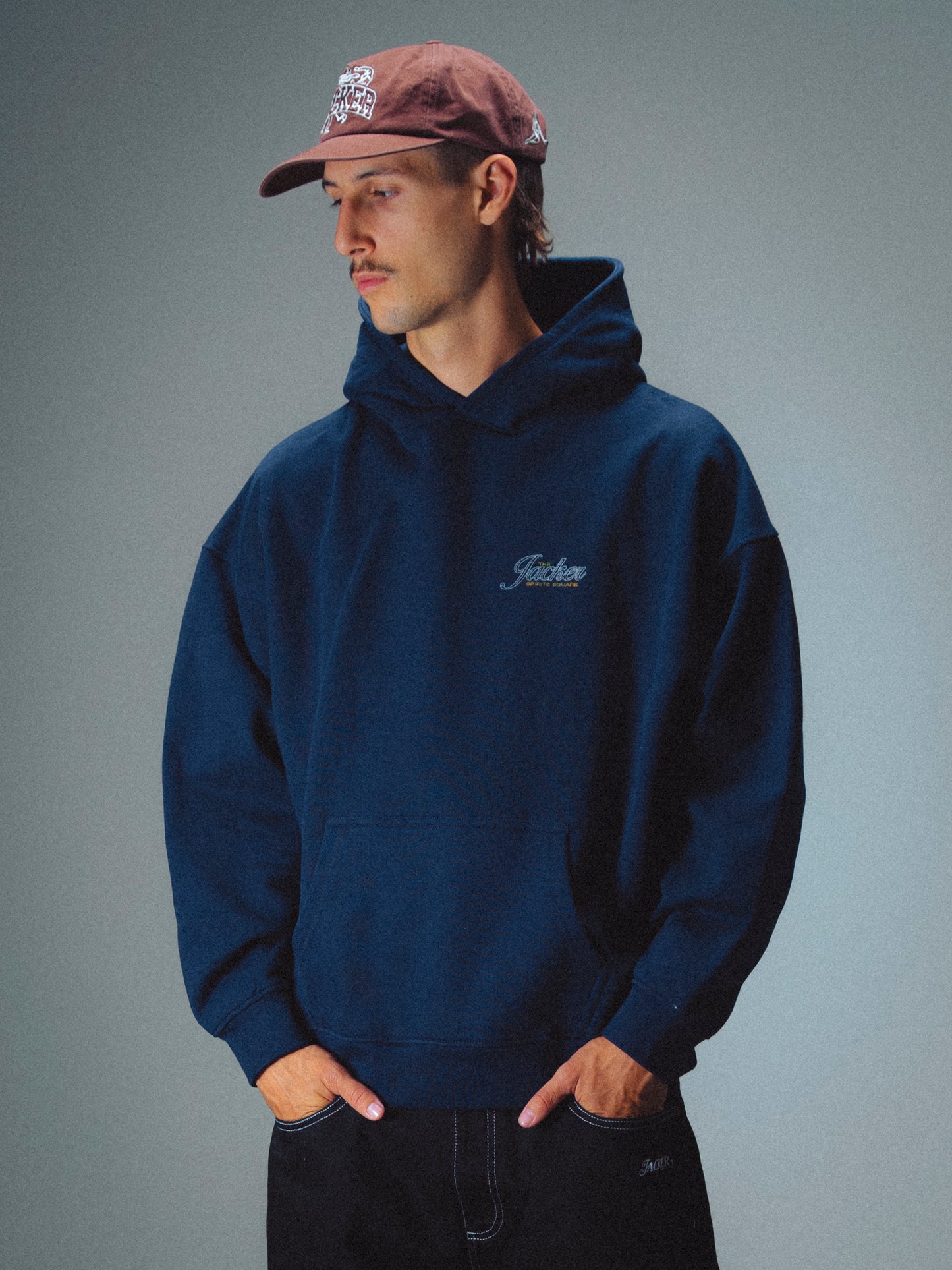 DON'T BE SHY HOODIE - NAVY