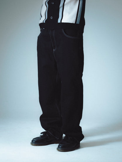 CLASSIC DENIM DAILY PANT - BLACK