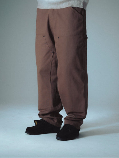 CARPENTER DOUBE KNEE PANT - BROWN