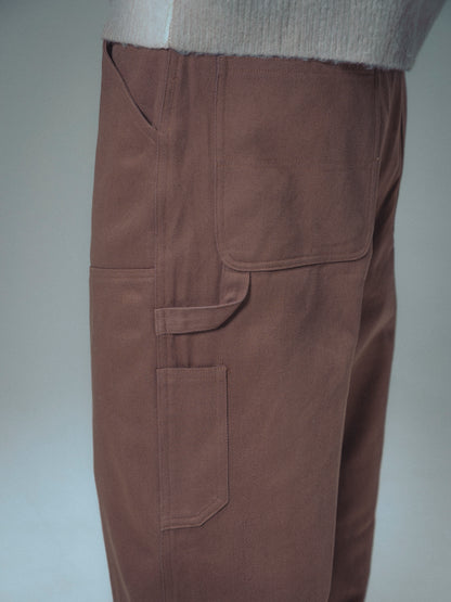 CARPENTER DOUBE KNEE PANT - BROWN