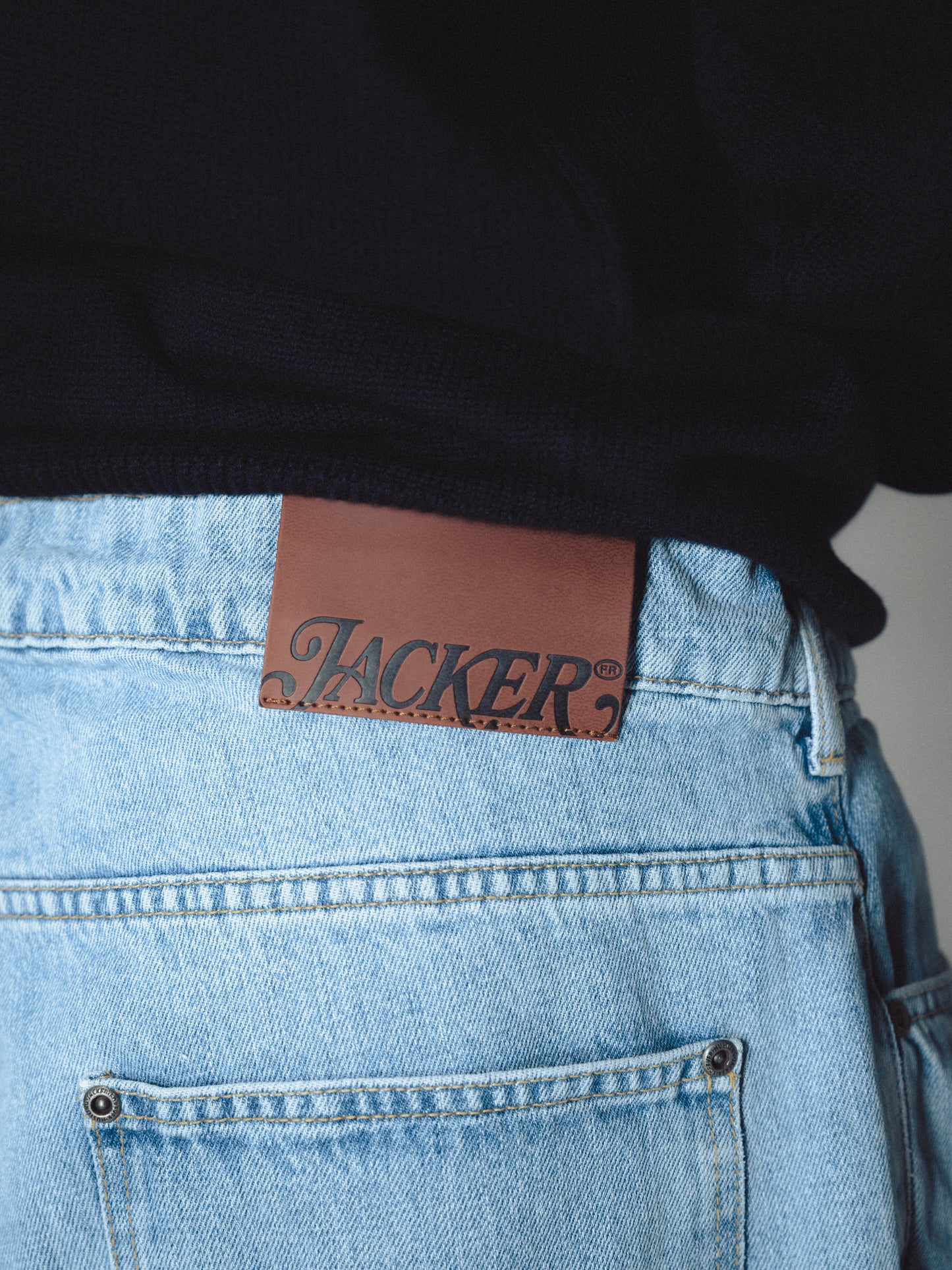 CLASSIC DENIM BAGGY PANT - LIGHT BLUE