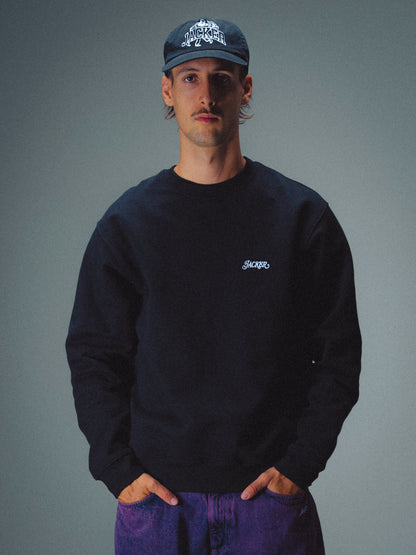 CLASSIC CREWNECK - BLACK & WHITE