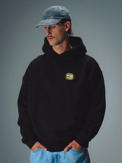 GOD FATHER HOODIE - BLACK