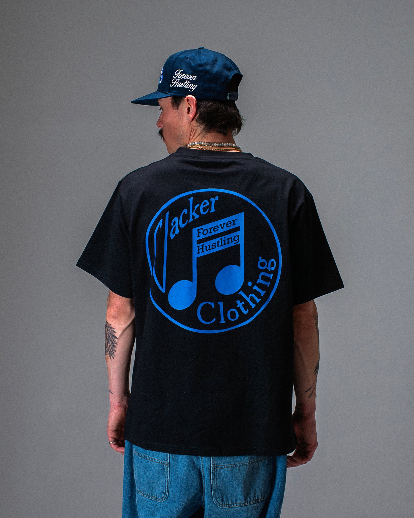 RECORDS T-SHIRT BLACK