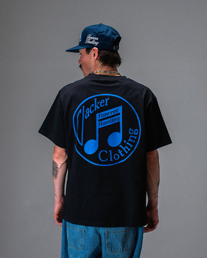 RECORDS T-SHIRT BLACK