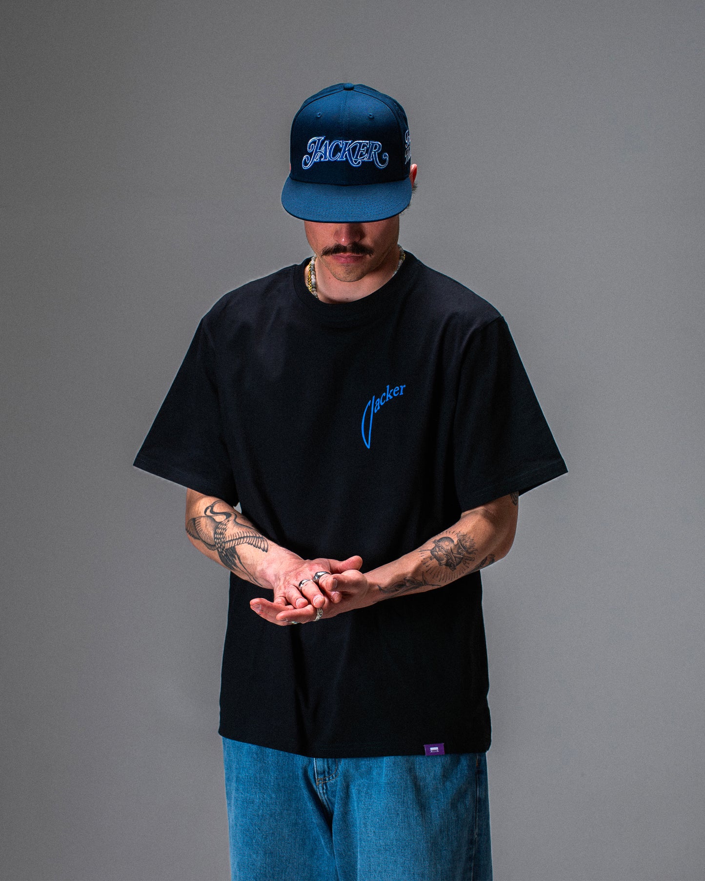 RECORDS T-SHIRT BLACK