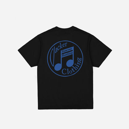 RECORDS T-SHIRT BLACK