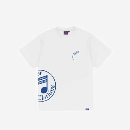 RECORDS T-SHIRT WHITE