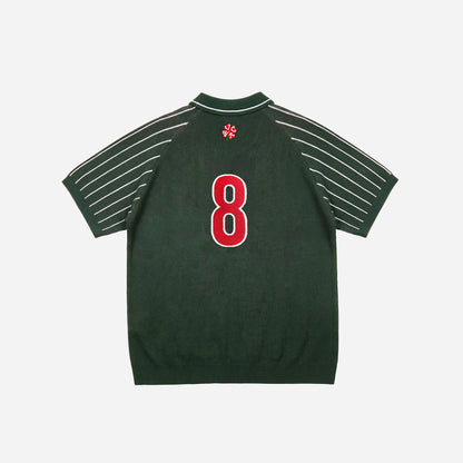 RED CLOVER POLO KNIT