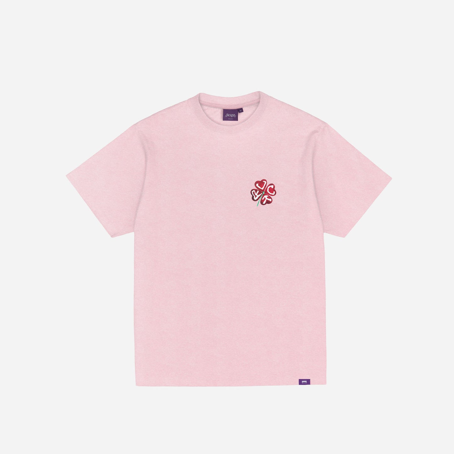 RED CLOVER T-SHIRT PINK