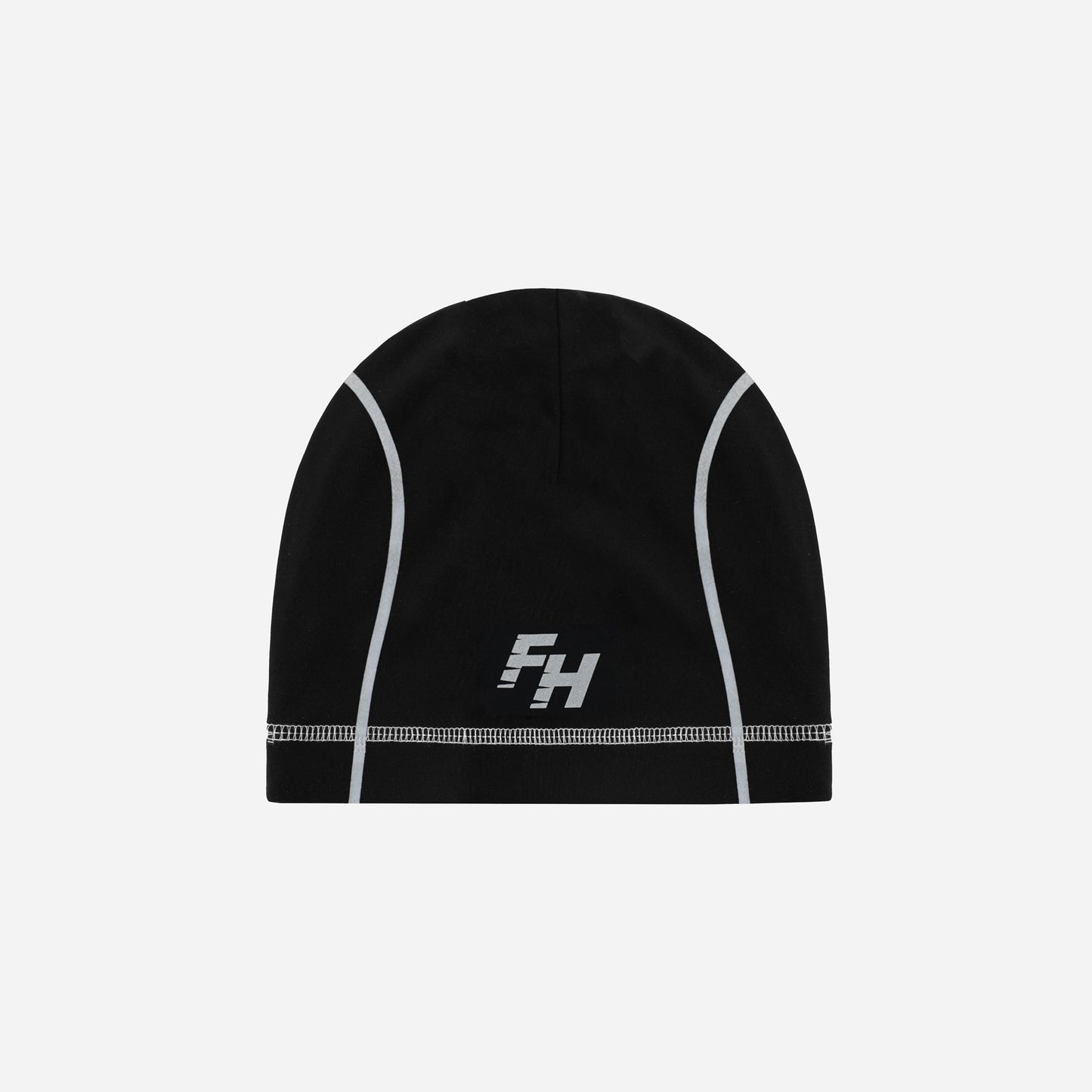 RUNNER BEANIE FOREVER HUSTLING - BLACK