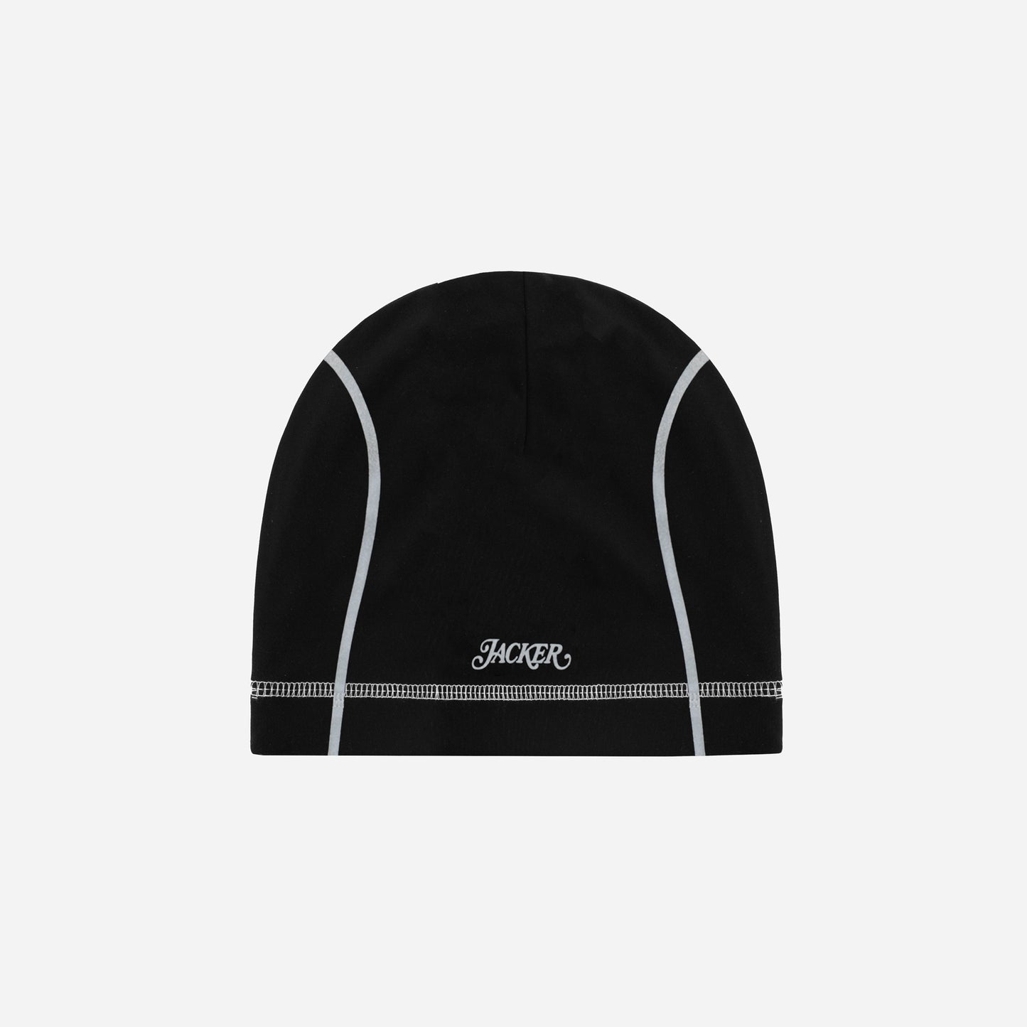 RUNNER BEANIE FOREVER HUSTLING - BLACK