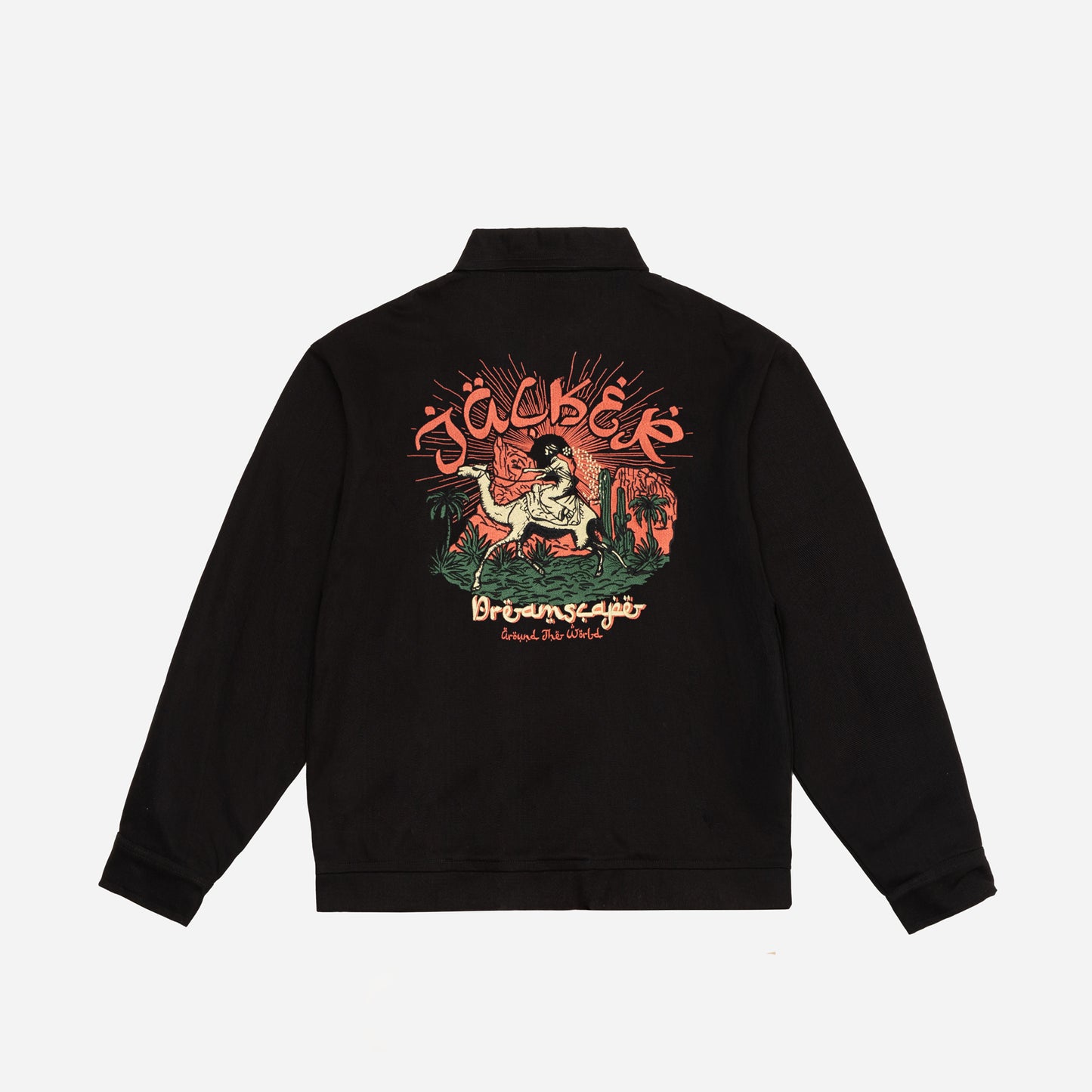 SANDMAN COACH JACKET - BLACK