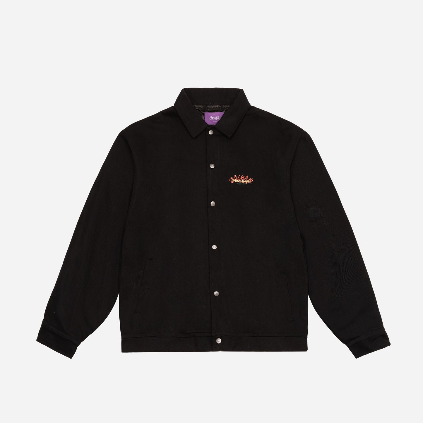 SANDMAN COACH JACKET - BLACK
