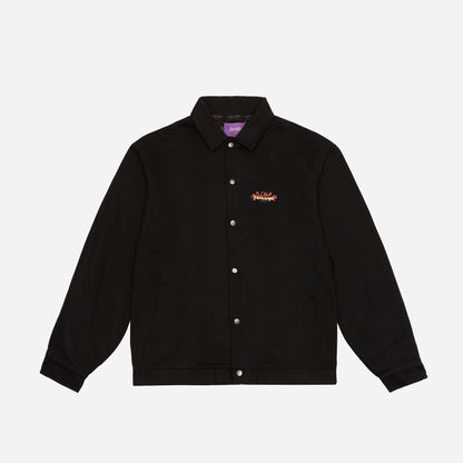 SANDMAN COACH JACKET - BLACK