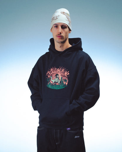 SANDMAN HOODIE - BLACK