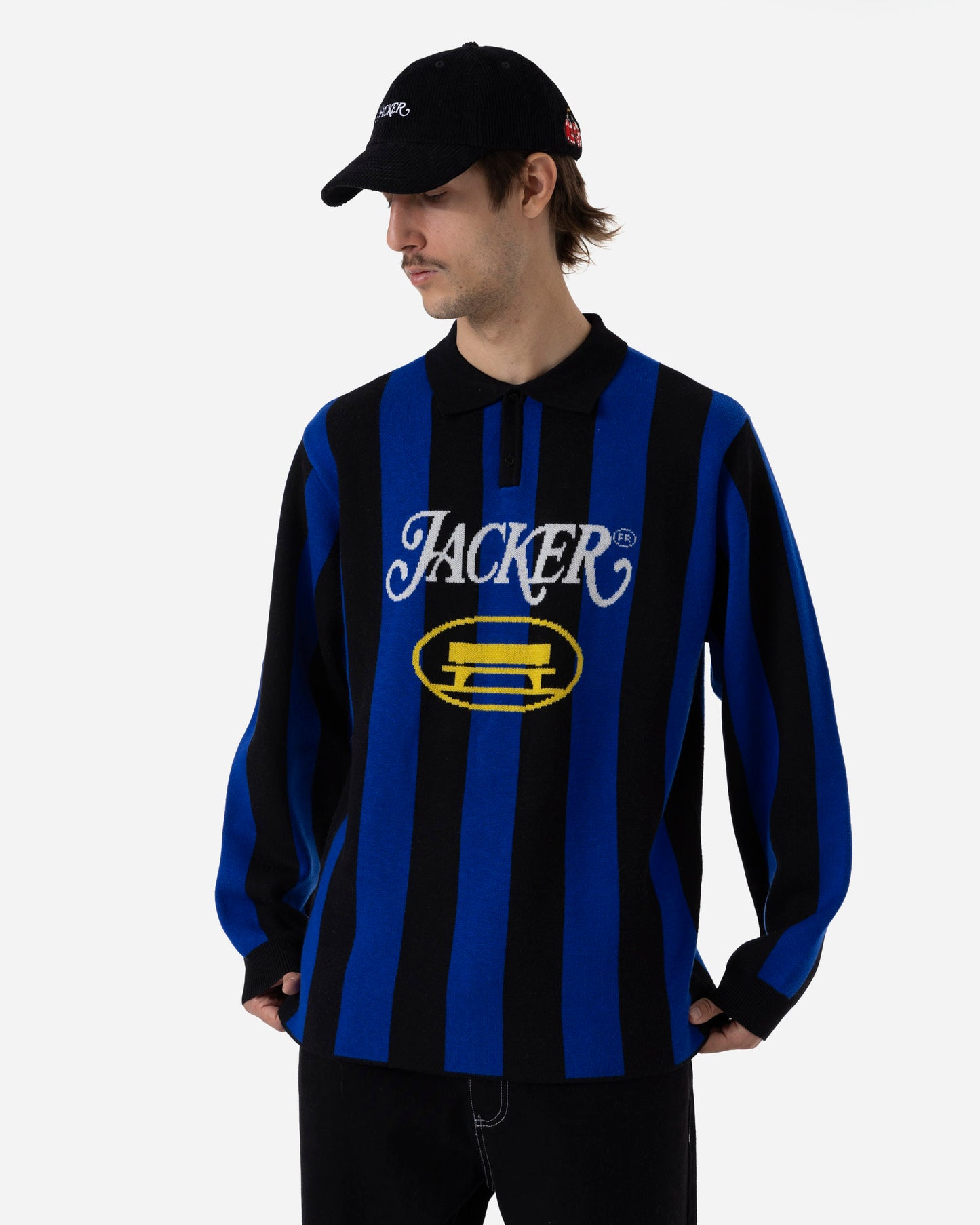 POLO TRICOT MEAZZA - AZUL