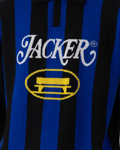 POLO TRICOT MEAZZA - AZUL