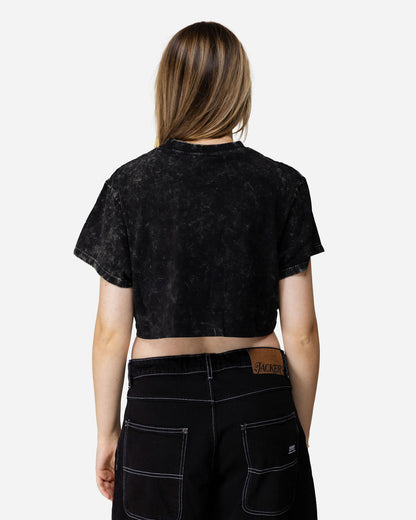 TOP CORTO LAVADO INFERNO - NEGRO