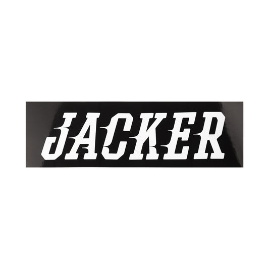 TEAM LOGO - STICKER - BLACK - JACKER