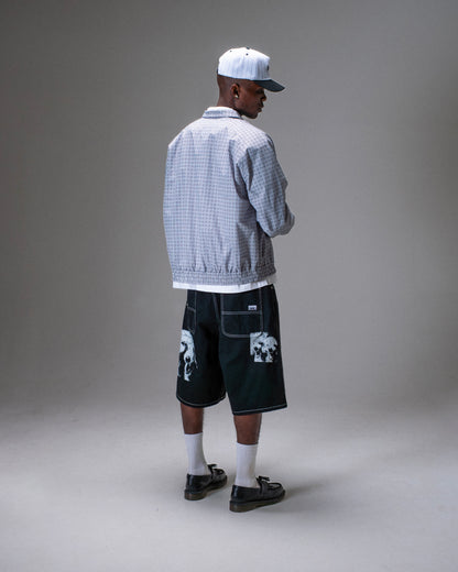 BAGGY SHORT POODLE PALS BLACK