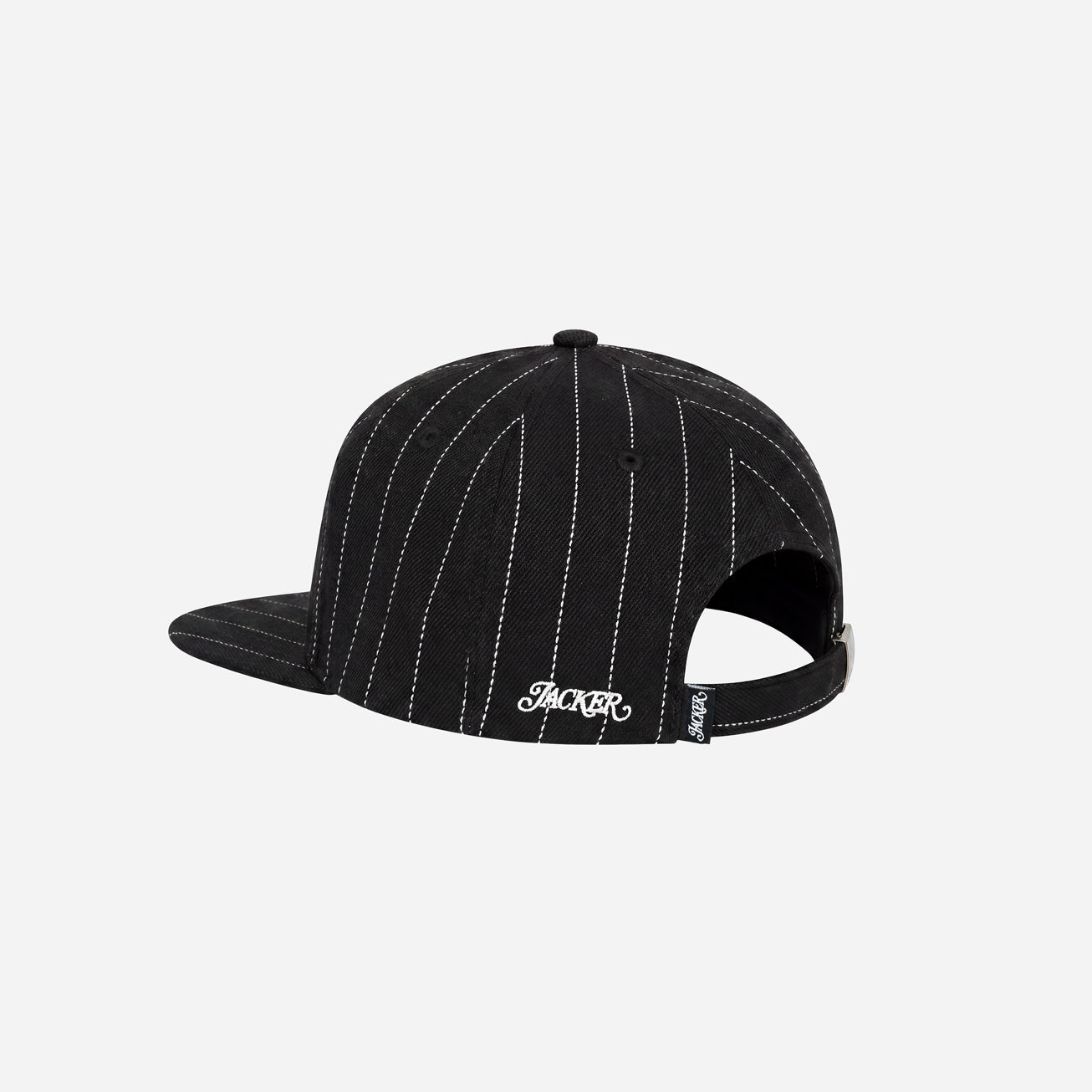 STRIPE CAP BLACK