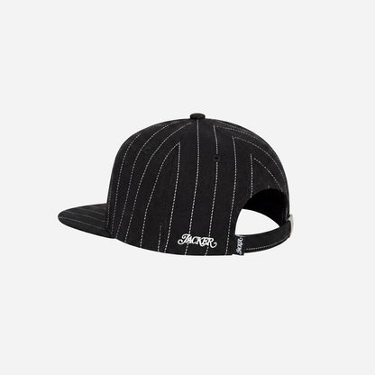 STRIPE CAP BLACK