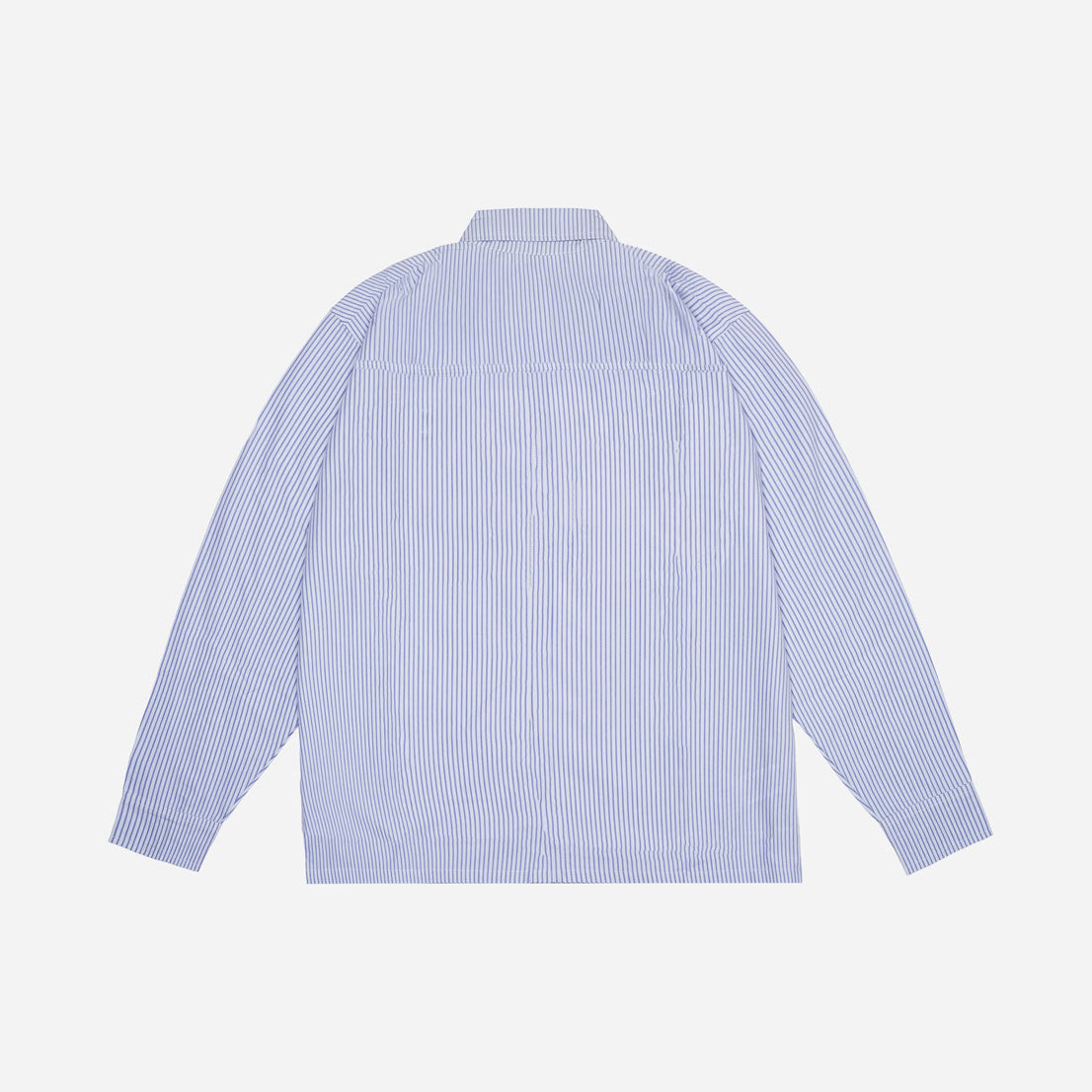 STRIPE L/S SHIRT - BLUE