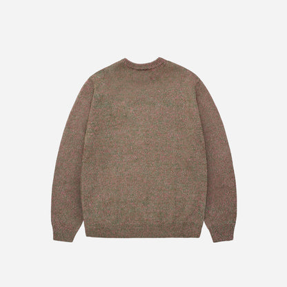 SNUG KNIT CREWNECK - BEIGE