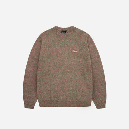 SNUG KNIT CREWNECK - BEIGE