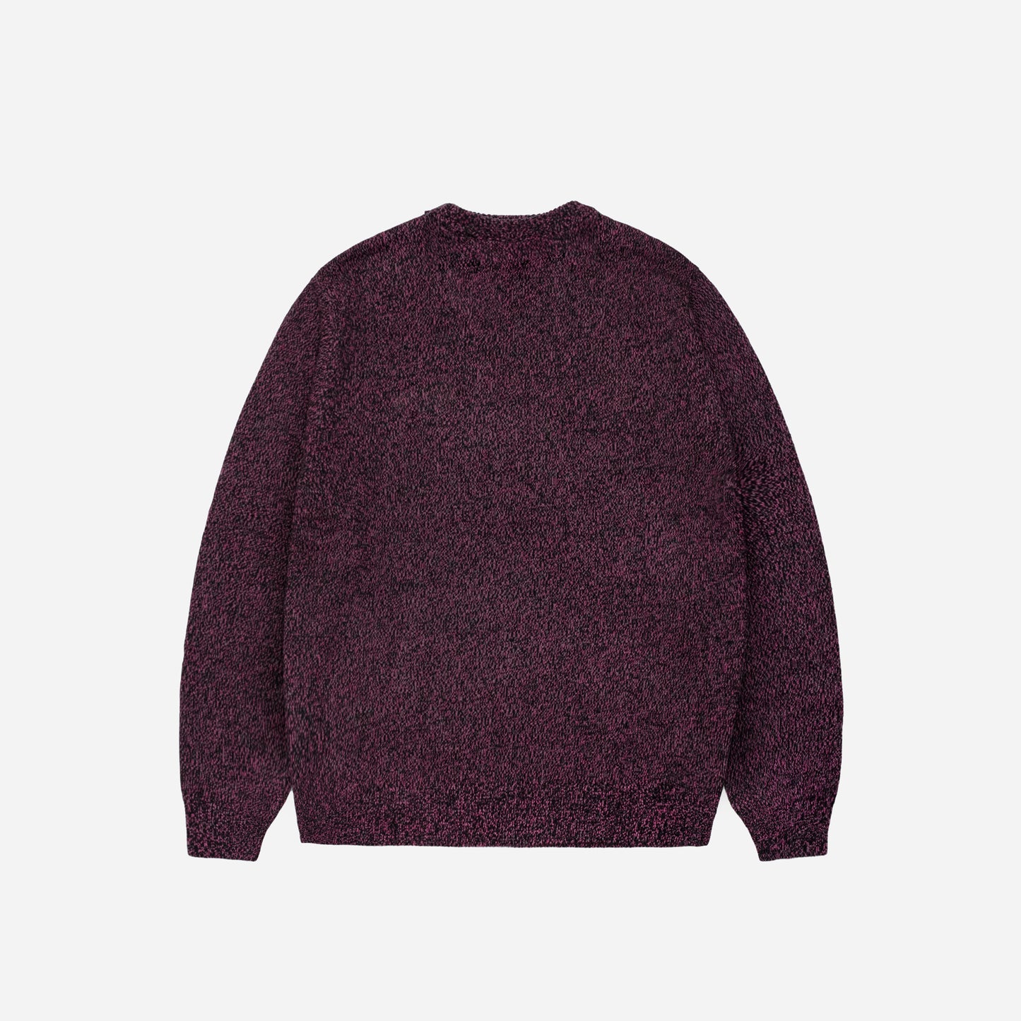 SNUG KNIT CREWNECK - PURPLE