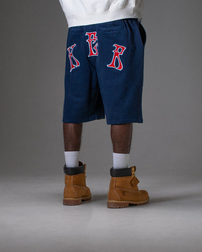 SWEAT SHORT POODLE PALS NAVY