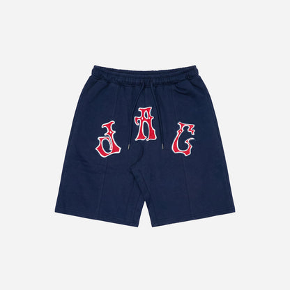 SWEAT SHORT POODLE PALS NAVY