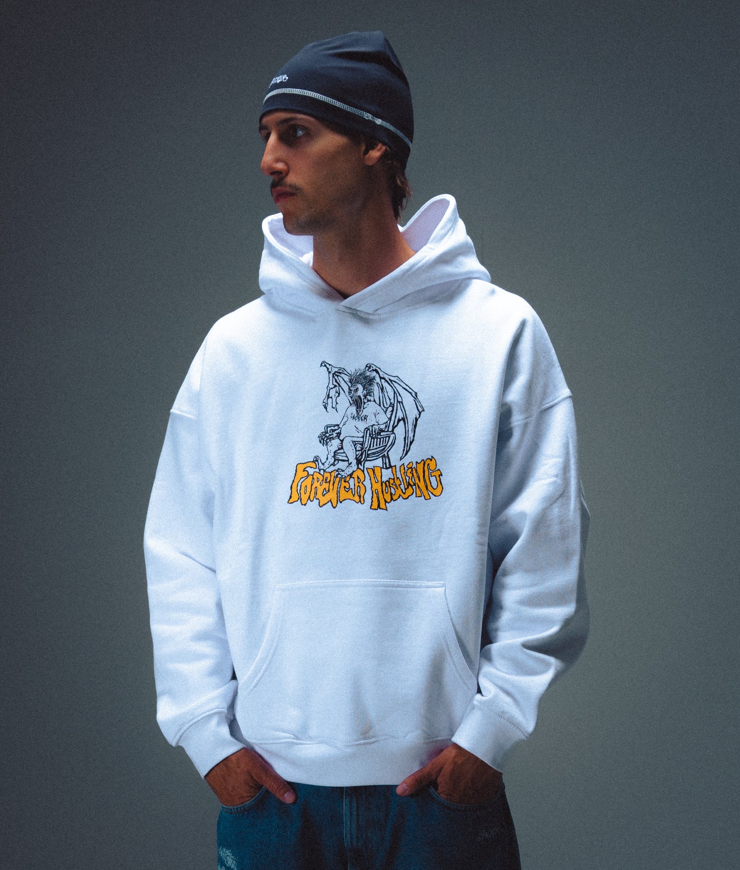 KAREN HOODIE - WHITE