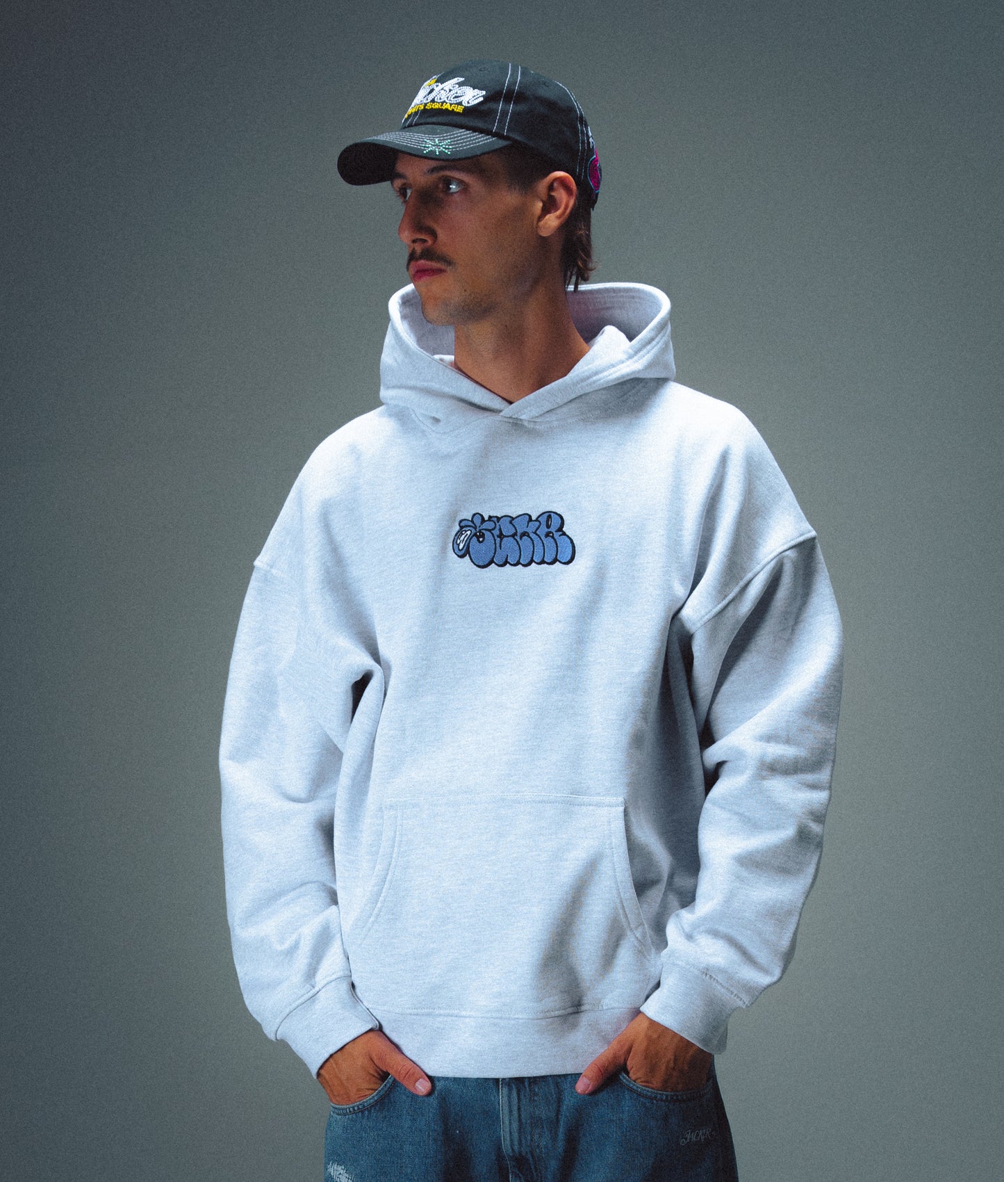 JCKR FLOP HOODIE - GREY