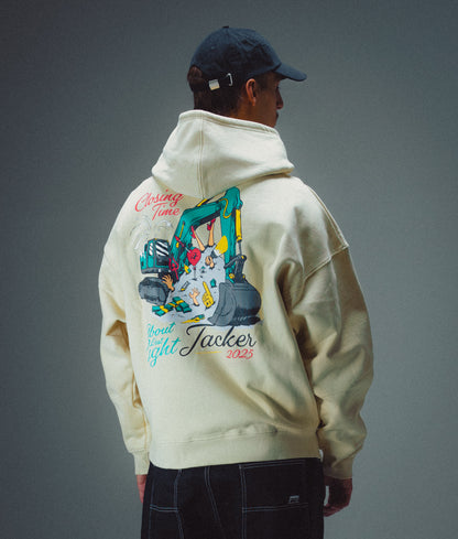 CLOSING TIME HOODIE - BEIGE