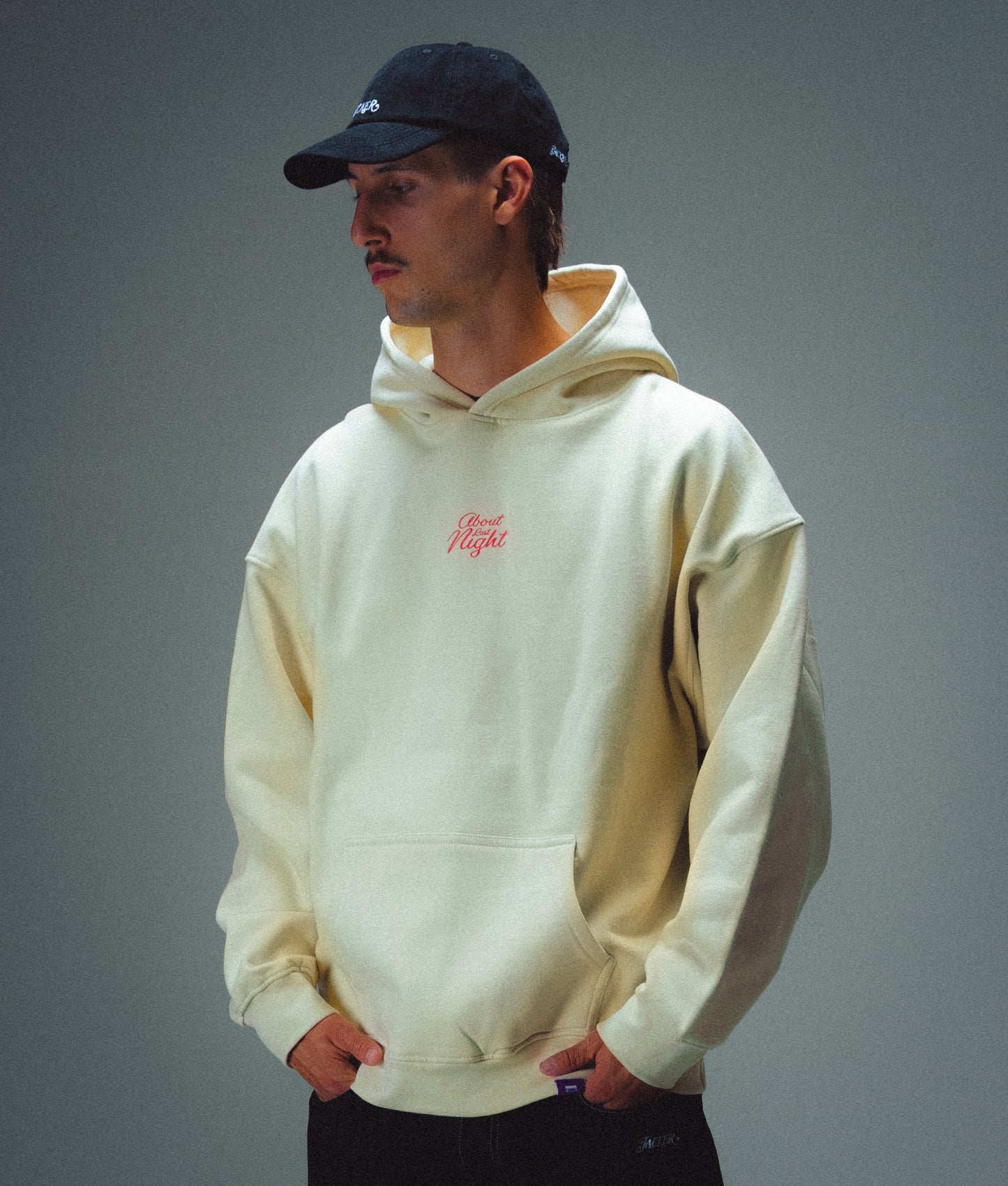 CLOSING TIME HOODIE - BEIGE