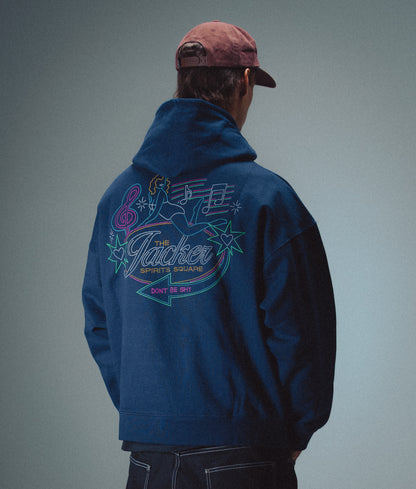 DON'T BE SHY HOODIE - NAVY